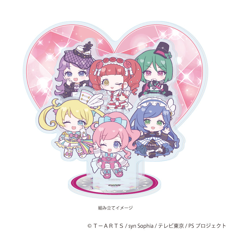 アクリルジオラマ「プリティーシリーズ」05/キラッとプリ☆チャン コーデアレンジver.(ミニキャライラスト) Image 2 | AniSmile
