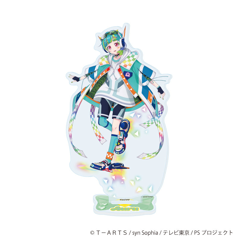 アクリルスタンド「プリティーシリーズ」17/御芽河あうる コーデアレンジver.(描き下ろしイラスト) - AniSmile