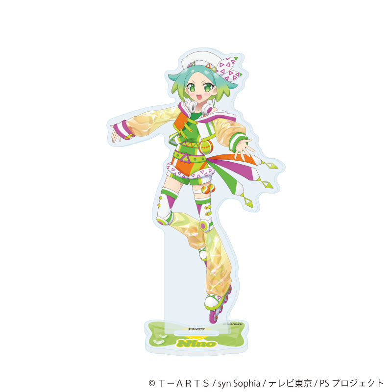 アクリルスタンド「プリティーシリーズ」09/虹色にの コーデアレンジver.(描き下ろしイラスト) - AniSmile