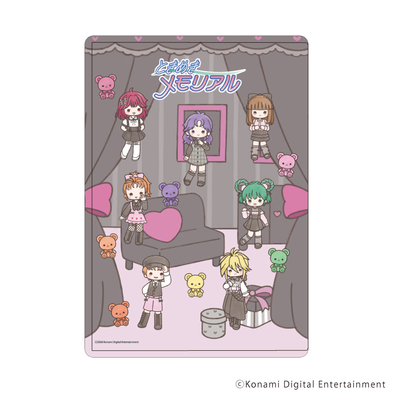 キャラクリアケース「ときめきメモリアル」02/集合デザイン ダークガーリーver.(グラフアートイラスト) - AniSmile