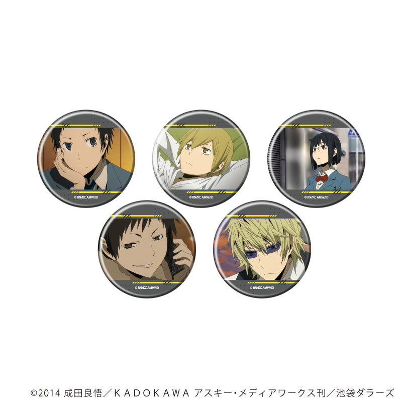 缶バッジ「デュラララ!!×2」20/ブラインド(全5種)(場面写イラスト) - AniSmile