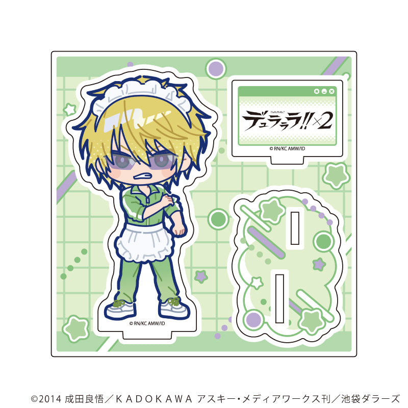アクリルスタンドプレート「デュラララ!!×2」12/平和島静雄 ジャージメイドver.(POP Artイラスト) - AniSmile