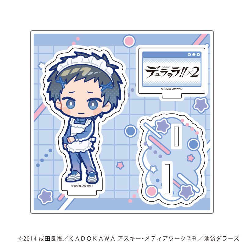 アクリルスタンドプレート「デュラララ!!×2」08/竜ヶ峰帝人 ジャージメイドver.(POP Artイラスト) - AniSmile