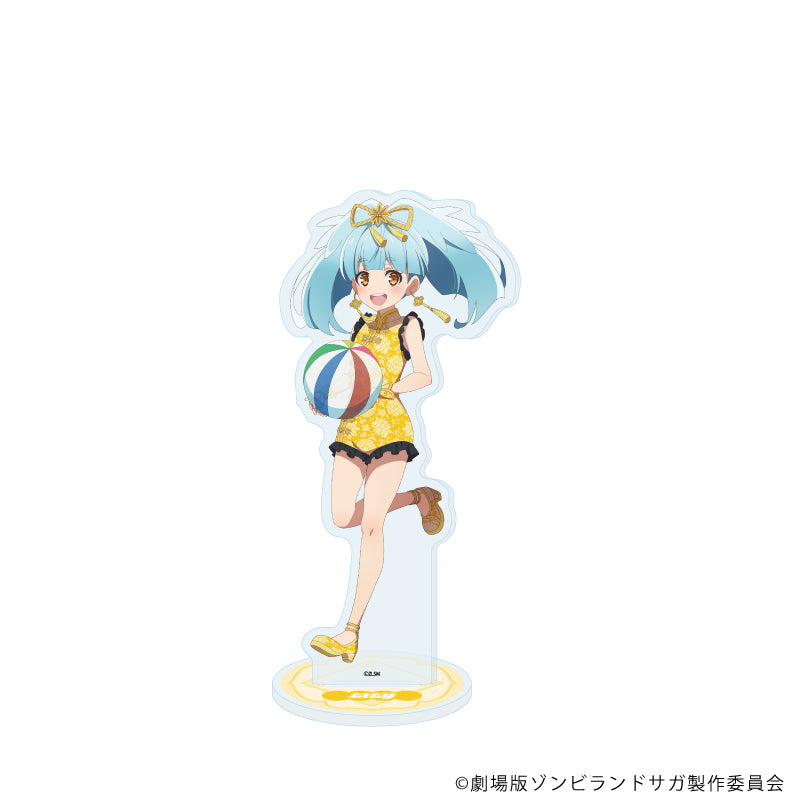 アクリルスタンド「劇場版『ゾンビランドサガ ゆめぎんがパラダイス』」13/星川リリィ チャイナ水着ver.(描き下ろしイラスト) - AniSmile