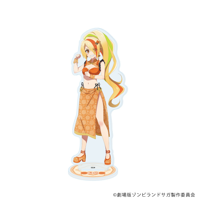 アクリルスタンド「劇場版『ゾンビランドサガ ゆめぎんがパラダイス』」08/源さくら チャイナ水着ver.(描き下ろしイラスト) Image 2 | AniSmile