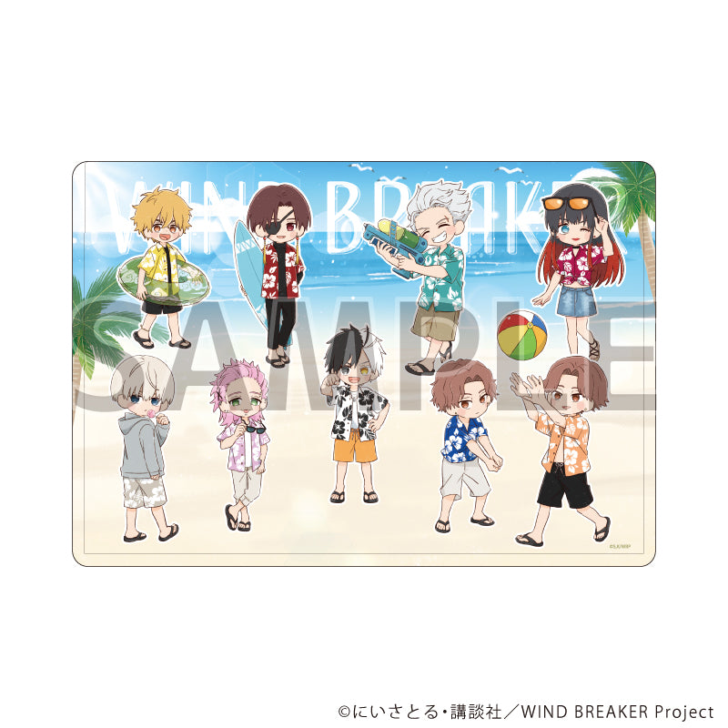 キャラクリアケース「TVアニメ『WIND BREAKER』」03/海遊びver.(グラフアートイラスト) - AniSmile