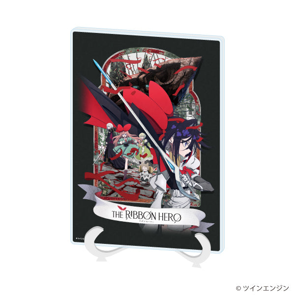 アクリルアートボード(A5サイズ)「THE RIBBON HERO リボンヒーロー」02/メインビジュアル(公式イラスト) - AniSmile