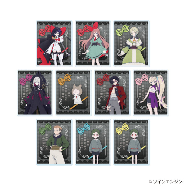 アクリルカード「THE RIBBON HERO リボンヒーロー」01/ブラインド(全10種)(公式イラスト) - AniSmile