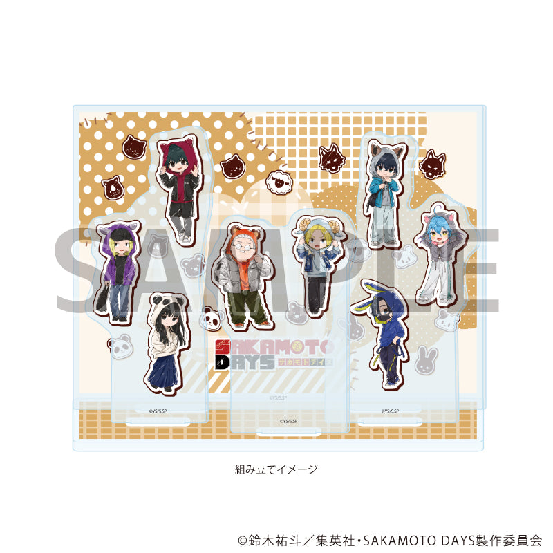 アクリルジオラマ「SAKAMOTO DAYS」03/動物パーカーver.(グラフアートイラスト) Image 2 | AniSmile