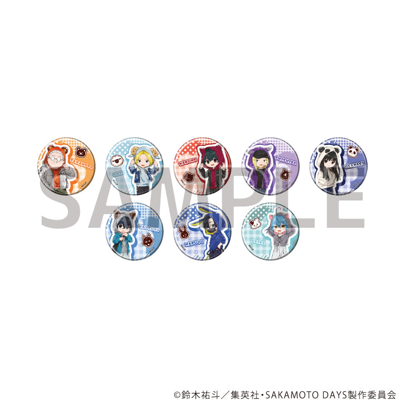 缶バッジ「SAKAMOTO DAYS」28/動物パーカーver. ブラインド(全8種)(グラフアートイラスト) - AniSmile