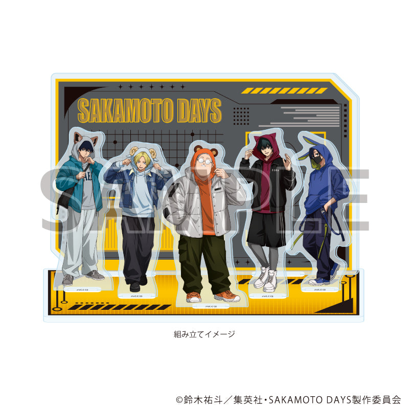 アクリルジオラマ「SAKAMOTO DAYS」02/動物パーカーver.(描き下ろしイラスト) Image 2 | AniSmile