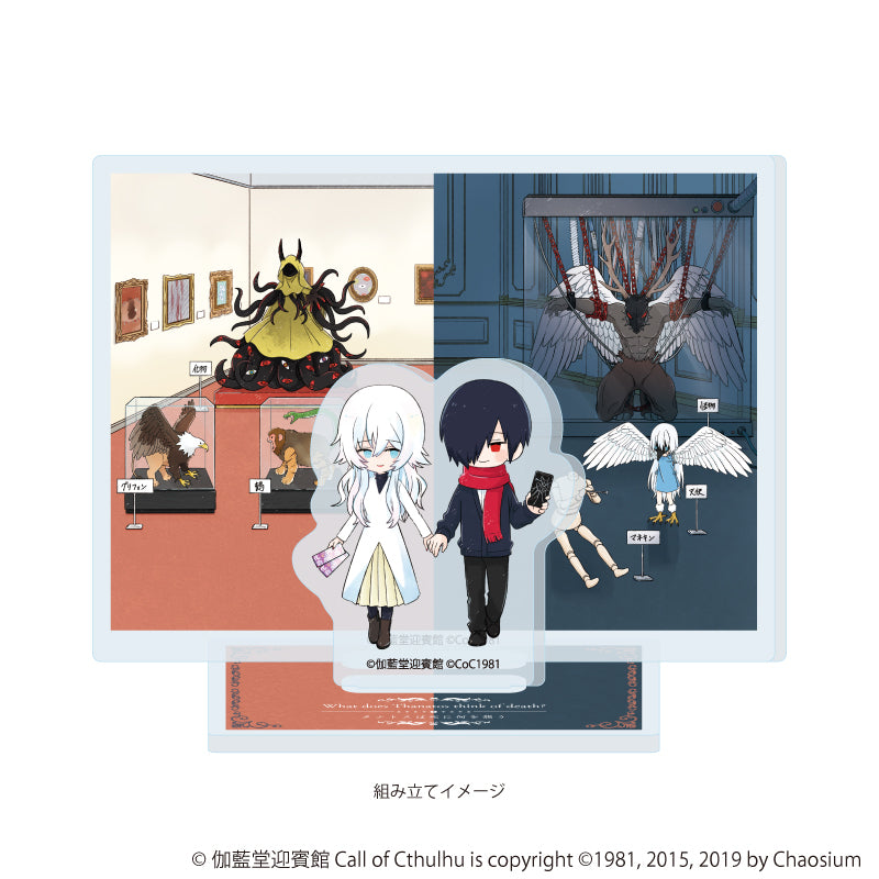 アクリルスタンドプレート「タナトスは死に何を想う」03/集合デザイン(グラフアートイラスト) Image 2 | AniSmile