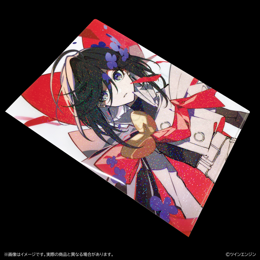 THE RIBBON HERO リボンヒーロー ホログラムクリアファイル/ティザービジュアル - AniSmile