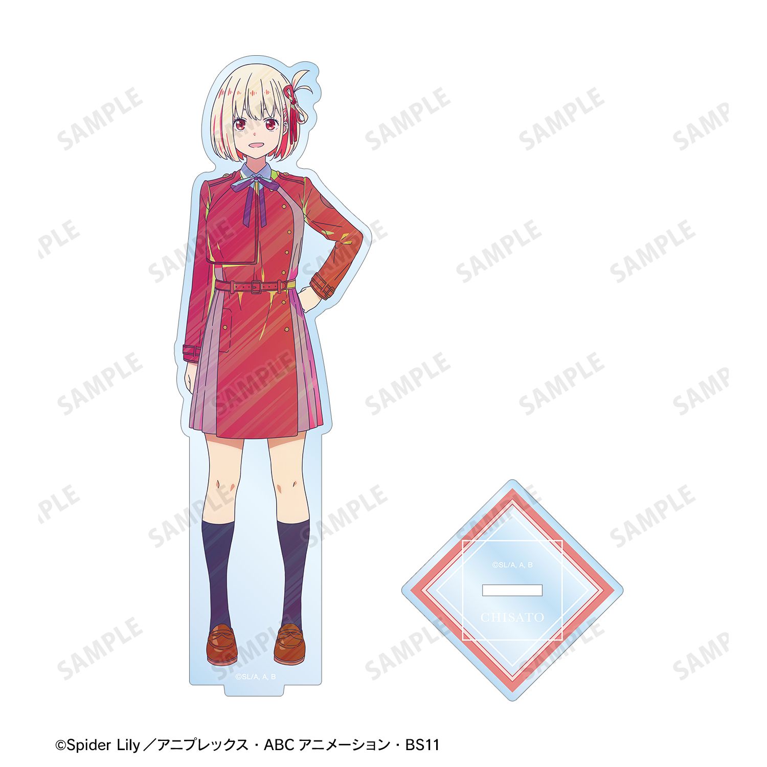 TVアニメ「リコリス・リコイル」 錦木千束 Ani-Art clear label BIGアクリルスタンド Image 3 | AniSmile