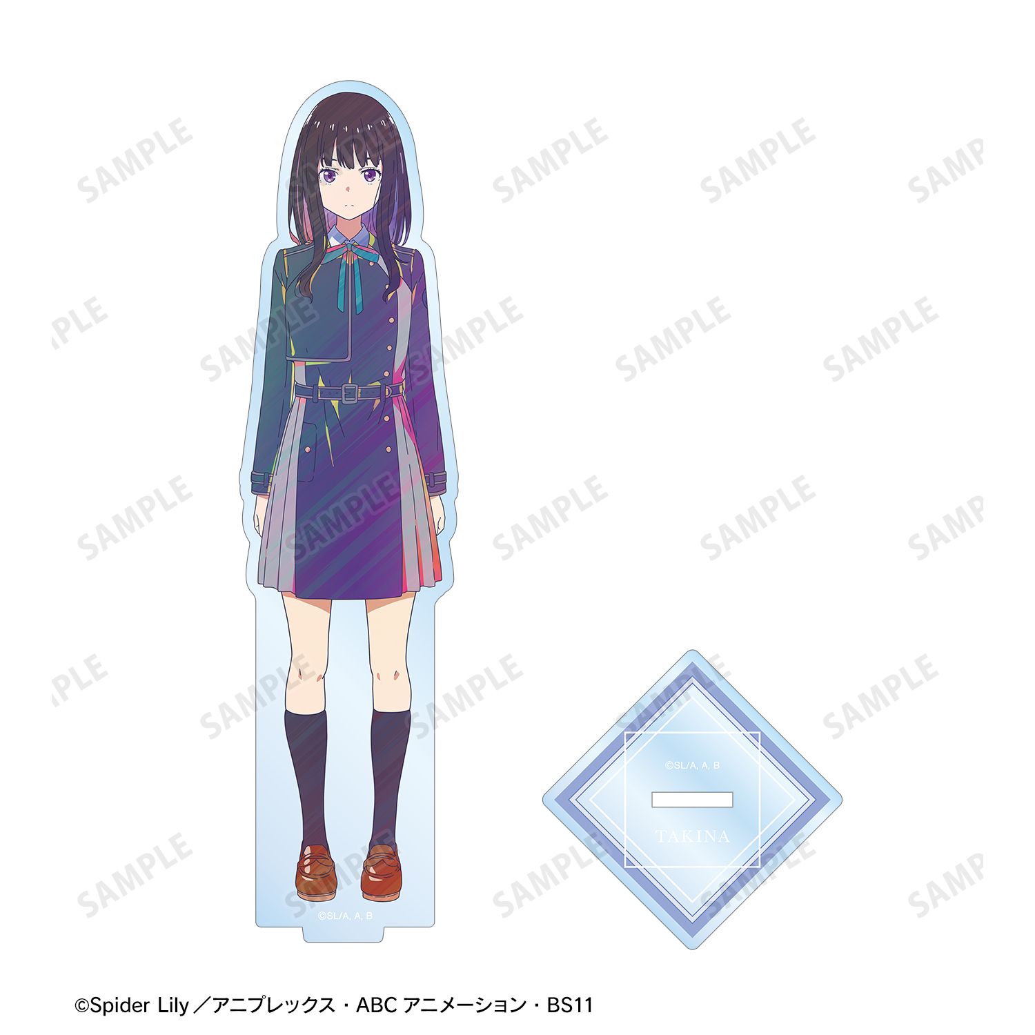 TVアニメ「リコリス・リコイル」 井ノ上たきな Ani-Art clear label BIGアクリルスタンド 画像 4 | AniSmile