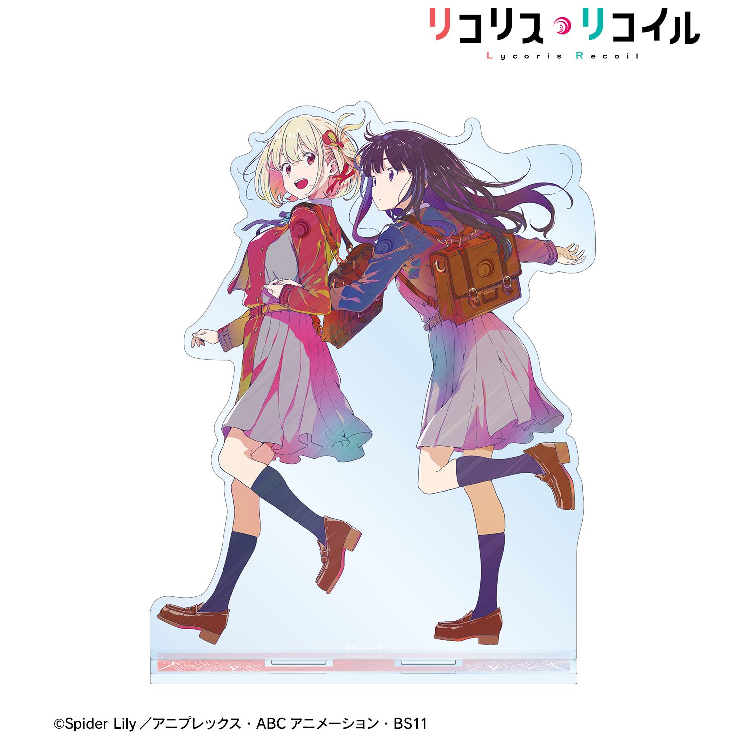 TVアニメ「リコリス・リコイル」 錦木千束&井ノ上たきな Ani-Art clear label BIGアクリルスタンド 画像 2 | AniSmile