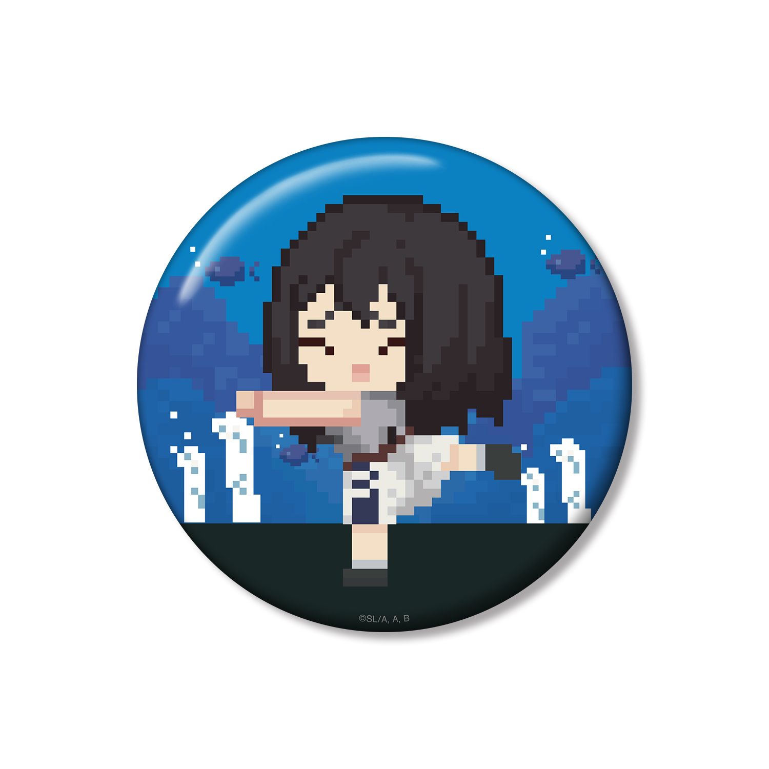 TVアニメ「リコリス・リコイル」 井ノ上たきな DOT DOT 100mm缶バッジ ver.C - AniSmile