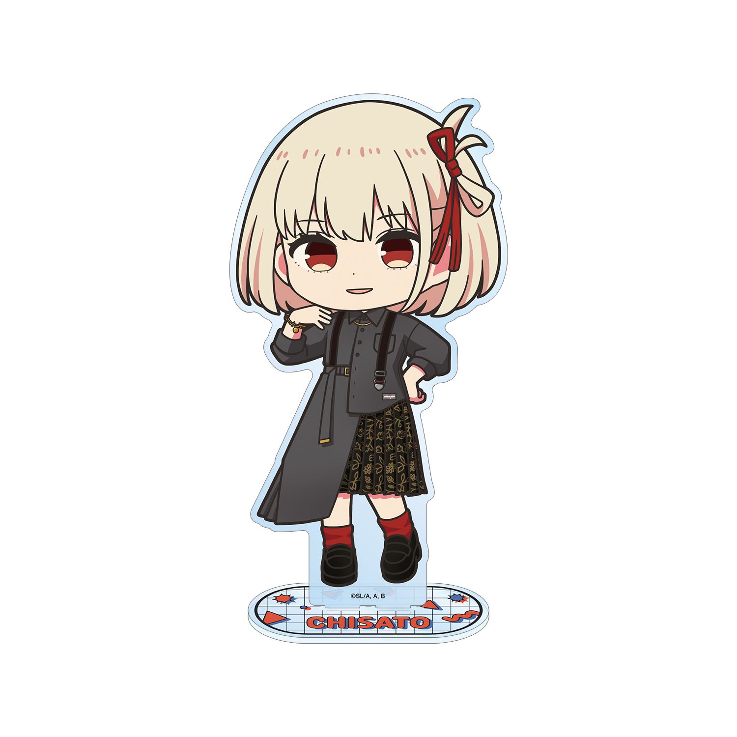 TVアニメ「リコリス・リコイル」 meagratiaコラボ 錦木千束 ちびキャラ BIGアクリルスタンド ver.A - AniSmile