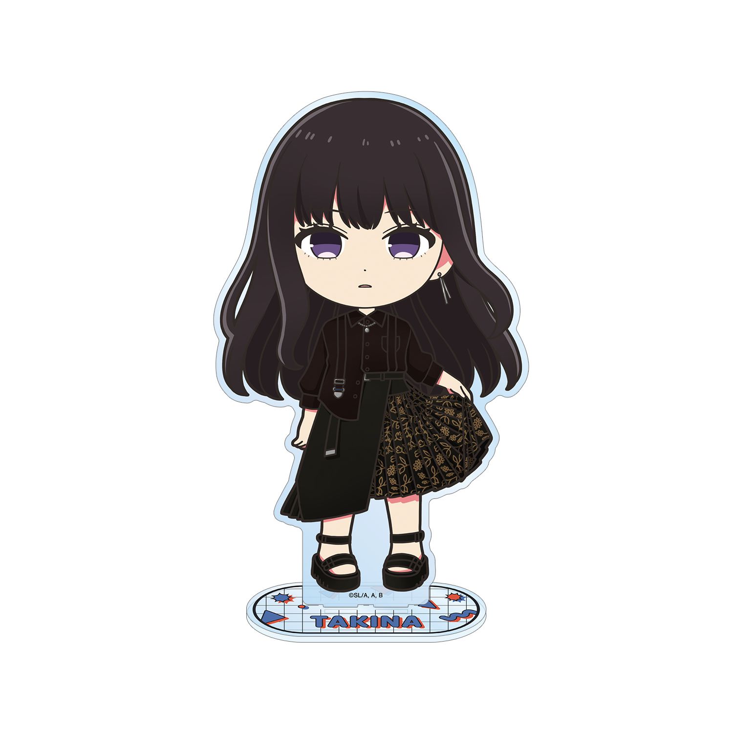 TVアニメ「リコリス・リコイル」 meagratiaコラボ 井ノ上たきな ちびキャラ BIGアクリルスタンド ver.A - AniSmile