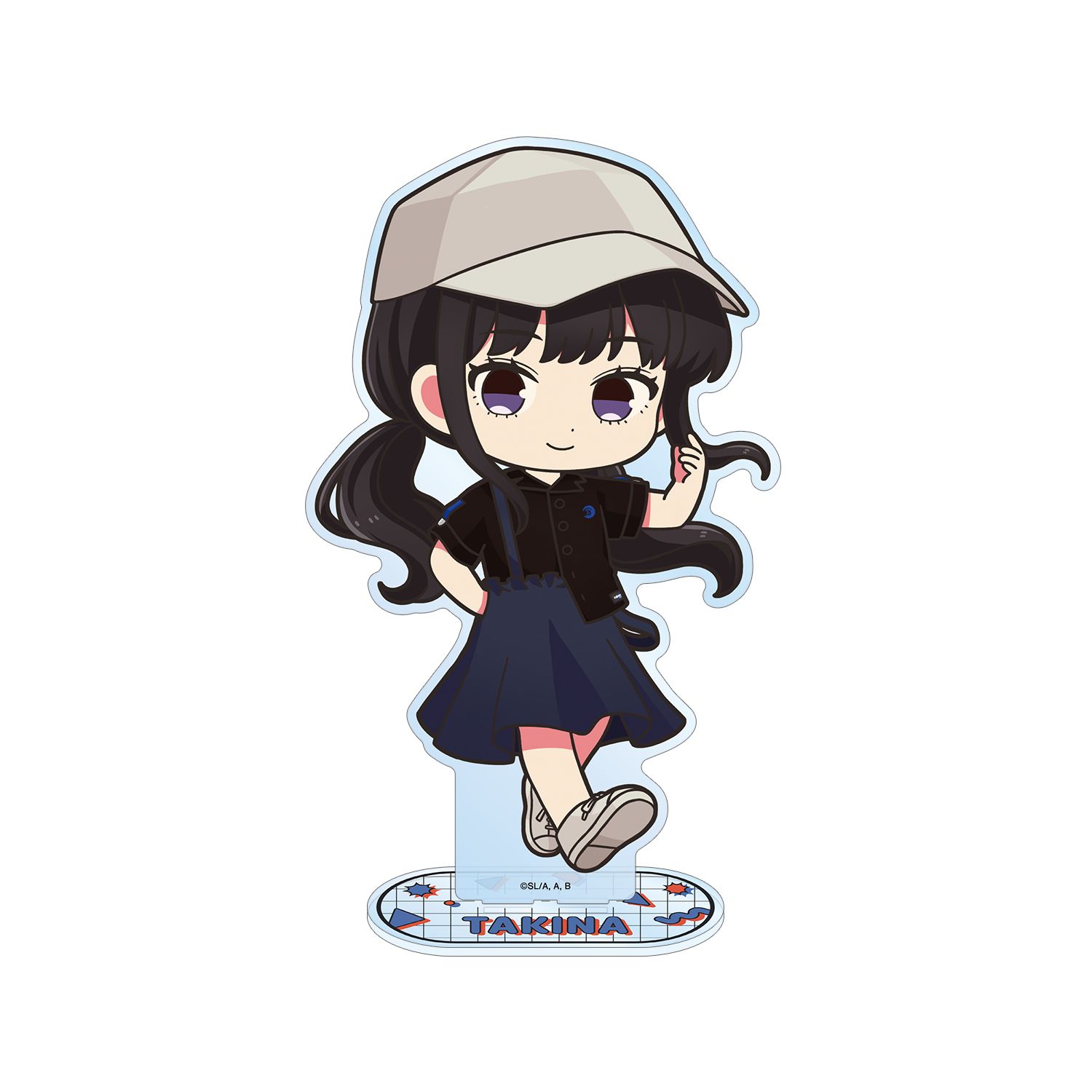 TVアニメ「リコリス・リコイル」 meagratiaコラボ 井ノ上たきな ちびキャラ BIGアクリルスタンド ver.B - AniSmile