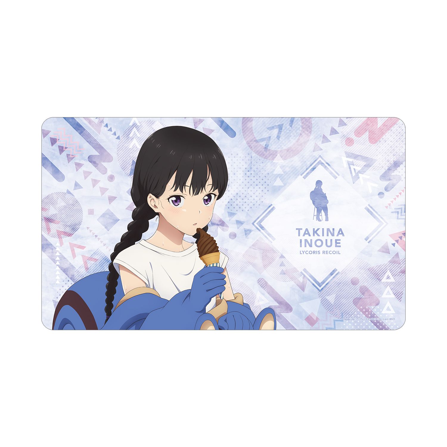TVアニメ「リコリス・リコイル」 描き下ろし 井ノ上たきな 着ぐるみver. マルチデスクマット - AniSmile