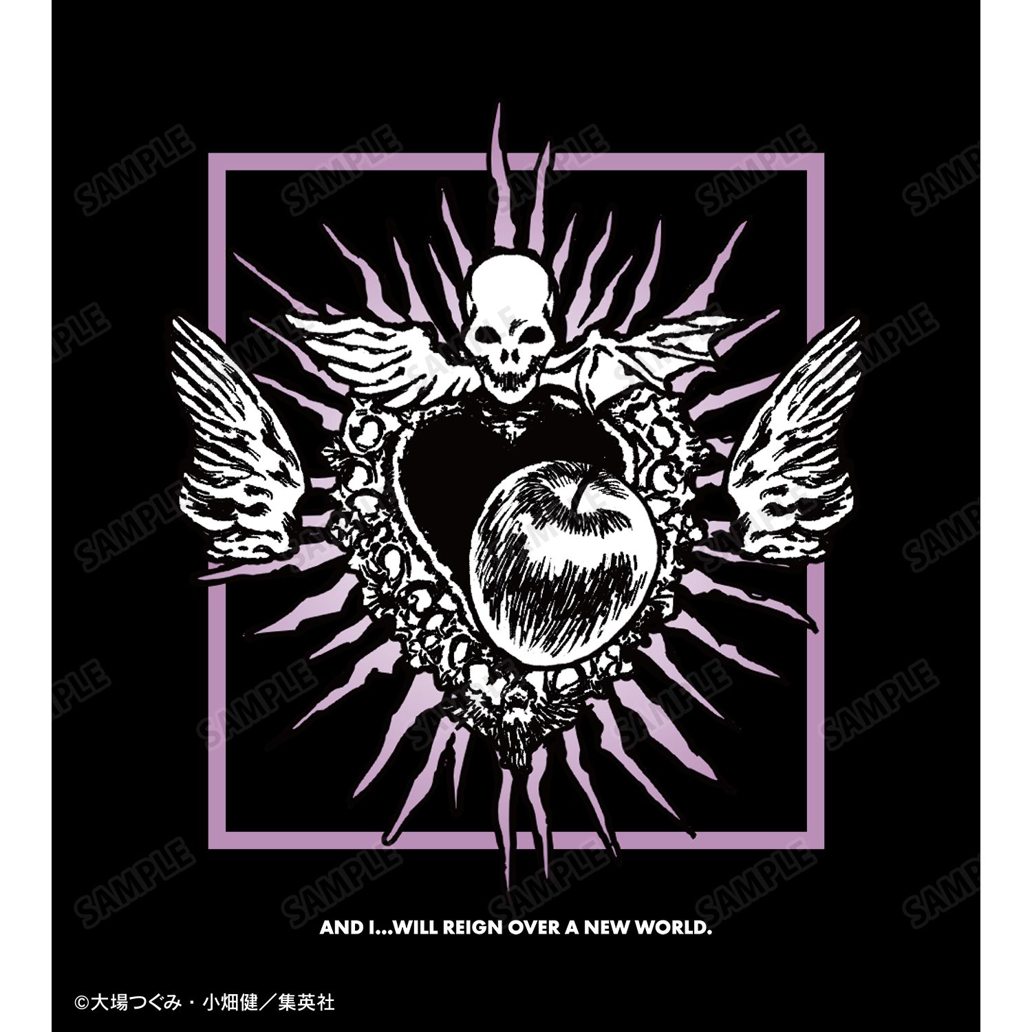 DEATH NOTE 夜神 月モチーフ A:code Teeユニセックス(サイズ/M) Image 3 | AniSmile