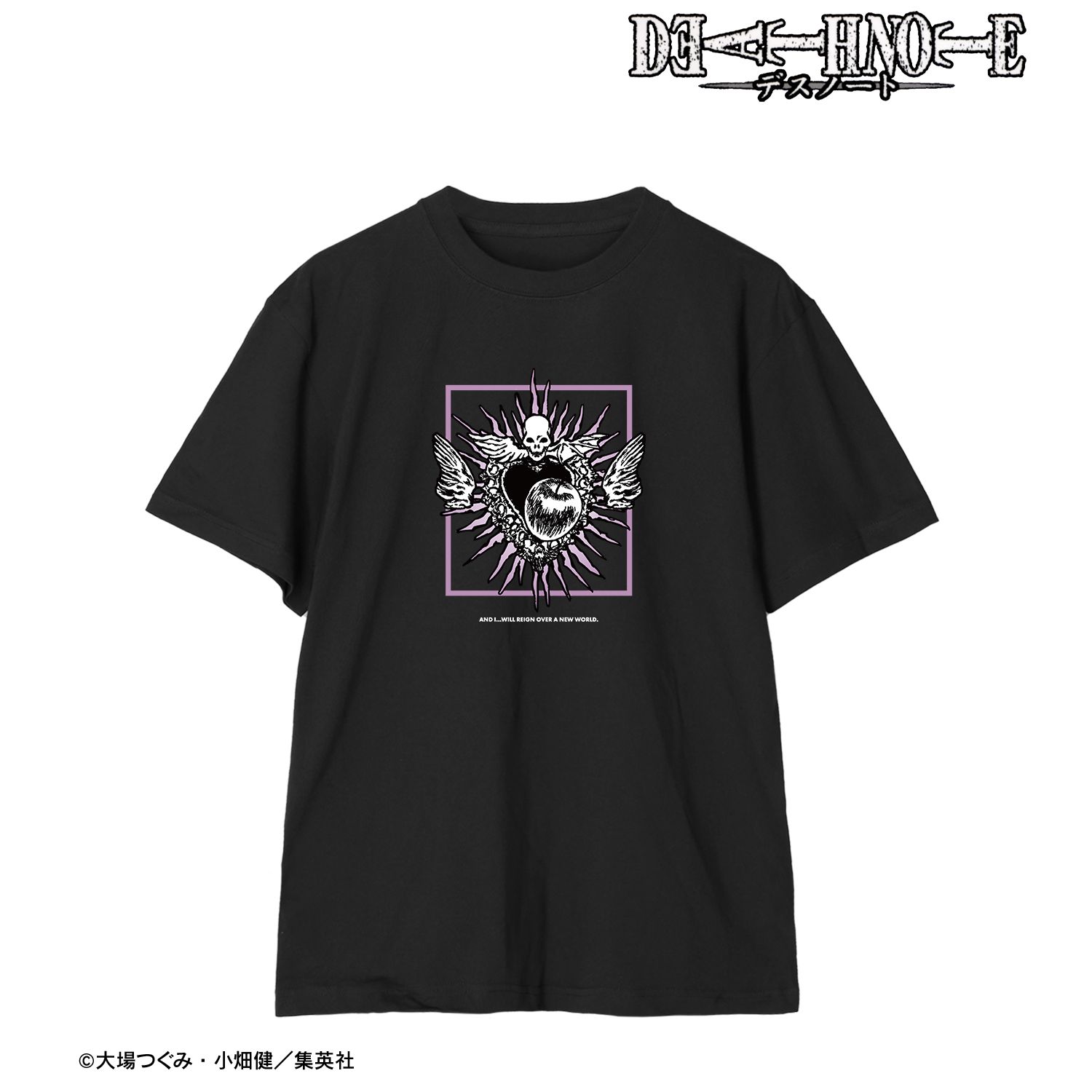 DEATH NOTE 夜神 月モチーフ A:code Teeユニセックス(サイズ/L) - AniSmile