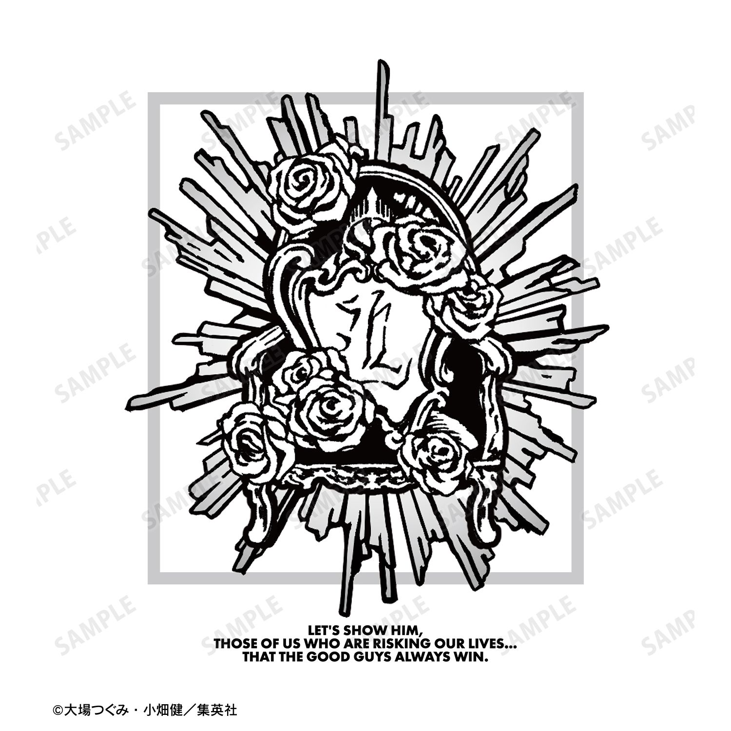 DEATH NOTE Lモチーフ A:code Teeユニセックス(サイズ/L) Image 2 | AniSmile