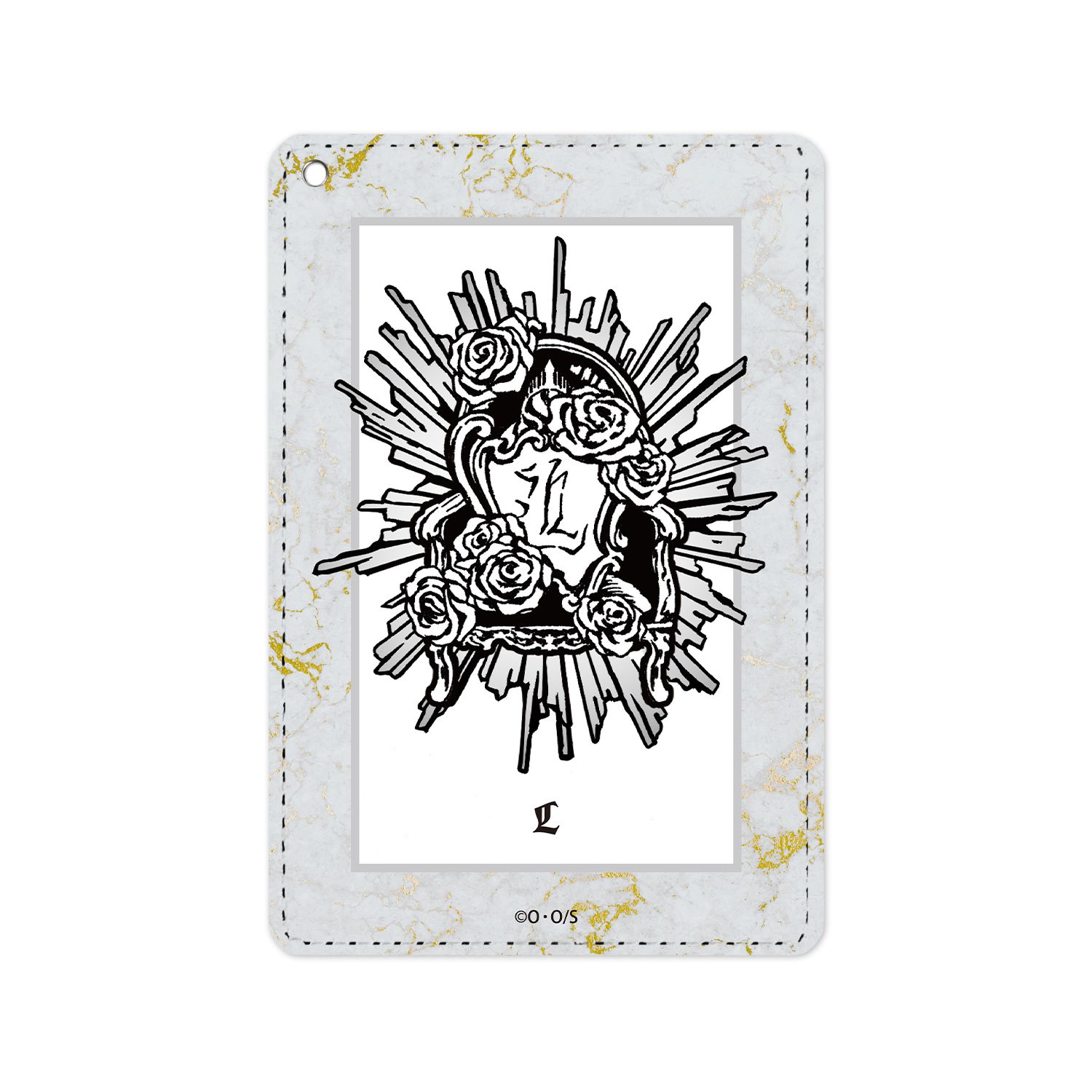 DEATH NOTE Lモチーフ A:code 1ポケットパスケース - AniSmile