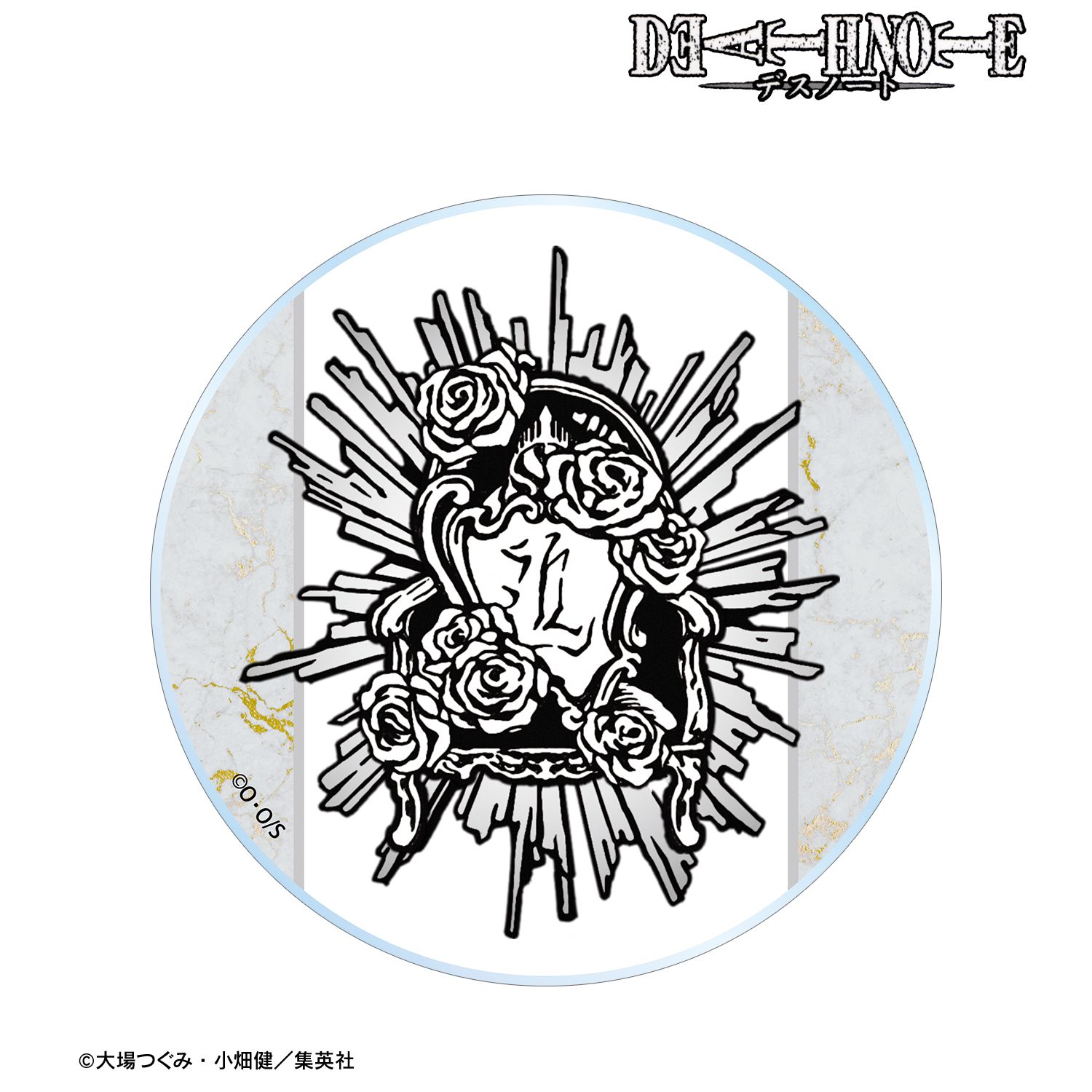 DEATH NOTE Lモチーフ A:code アクリルコースター Image 2 | AniSmile