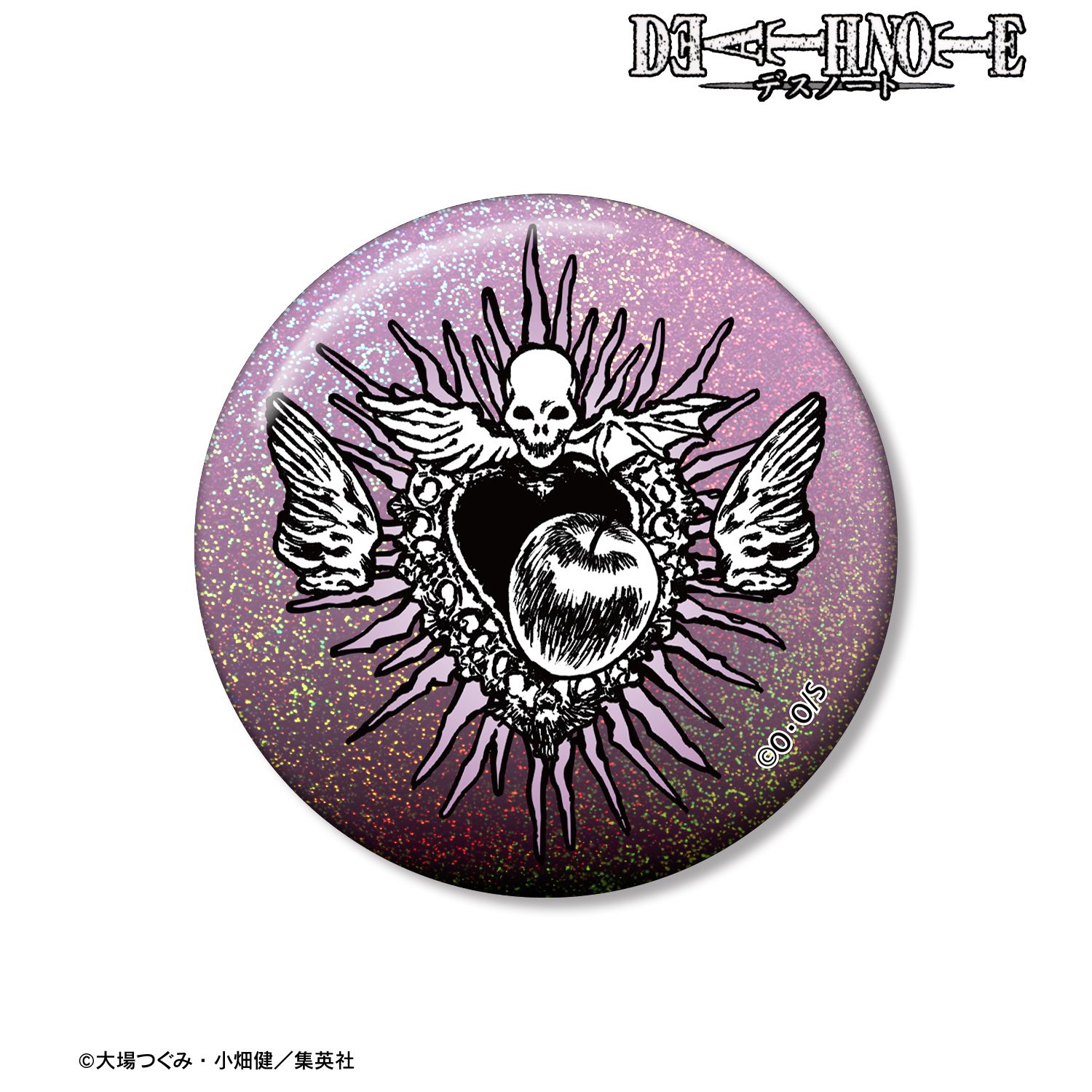 DEATH NOTE 夜神 月モチーフ A:code ホログラム缶バッジ - AniSmile