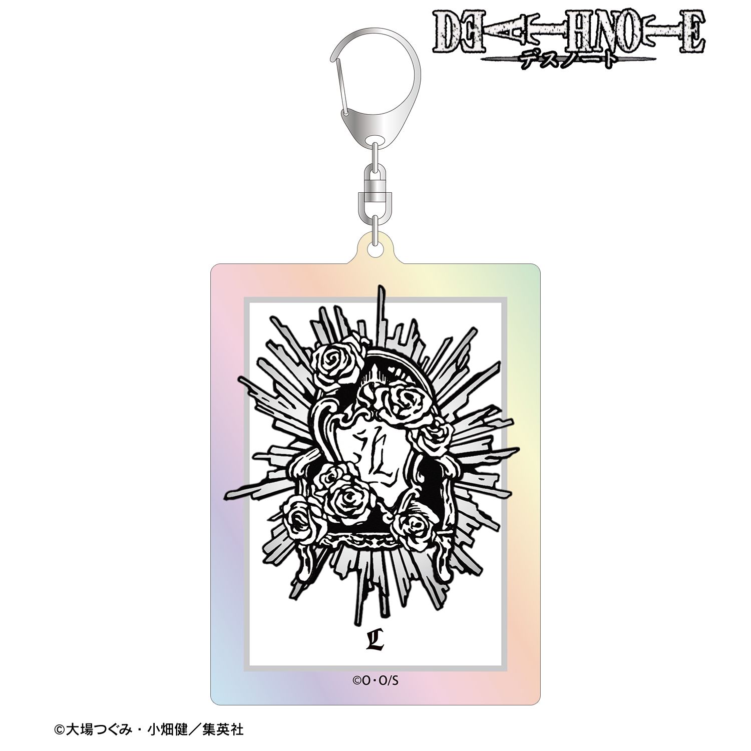 DEATH NOTE Lモチーフ A:code オーロラBIGアクリルキーホルダー Image 2 | AniSmile