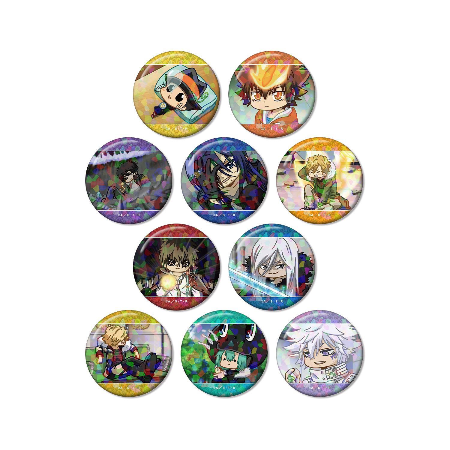 TVアニメ『家庭教師ヒットマンREBORN!』 トレーディング ゆるコマ ホログラム缶バッジ(単位/単品) 图片 3 | AniSmile