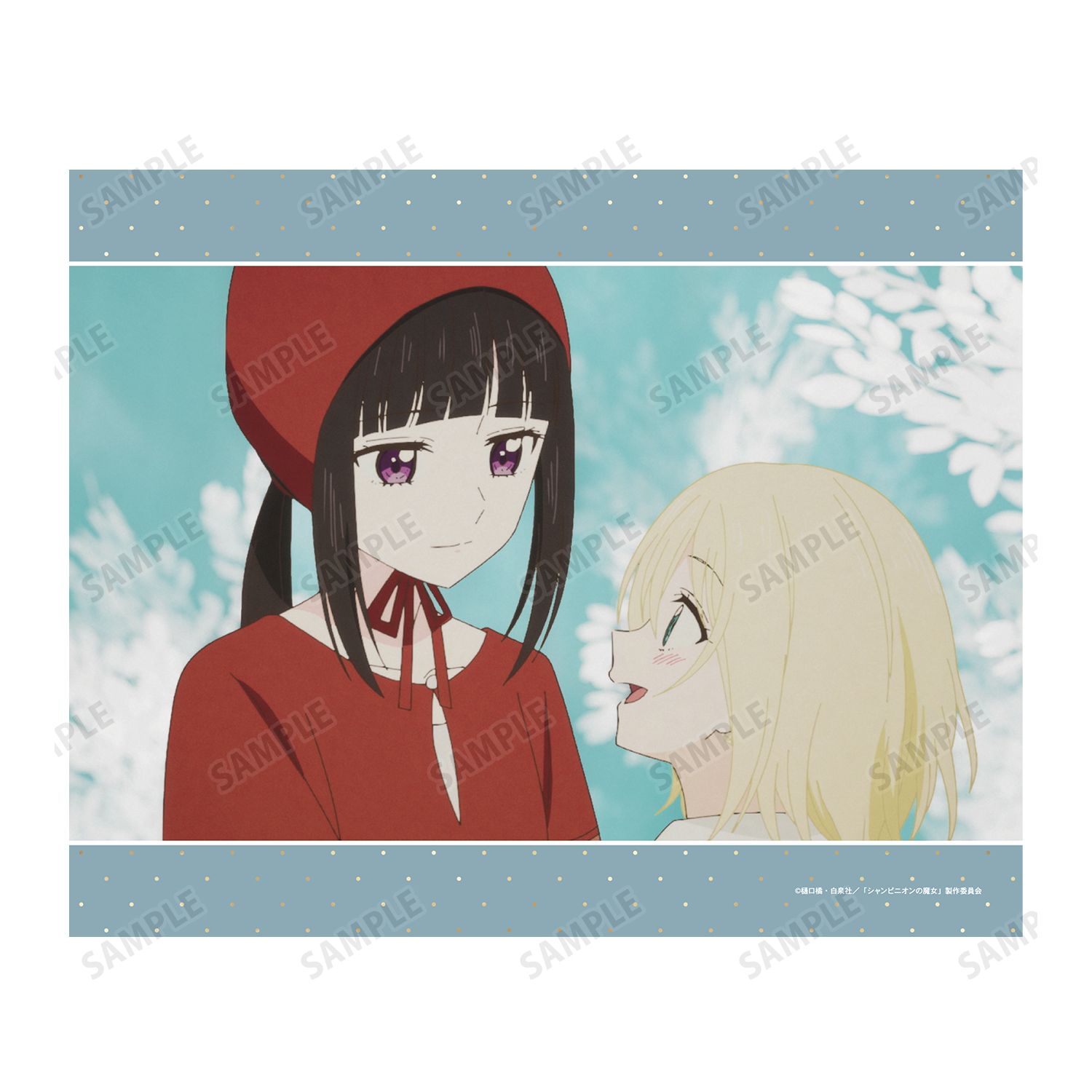TVアニメ『シャンピニオンの魔女』 ルーナ&リゼ 場面写F3号キャンバスボード Image 3 | AniSmile