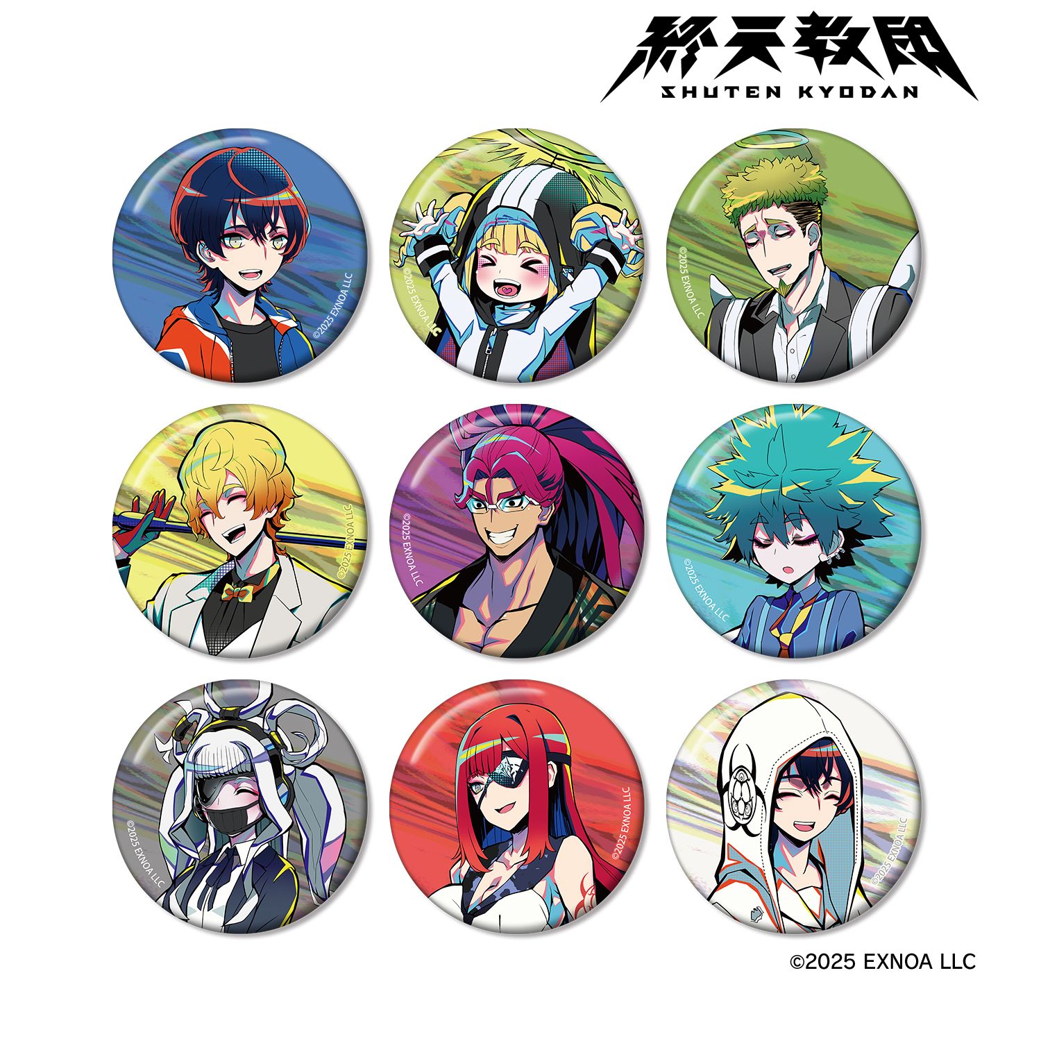 終天教団 トレーディング缶バッジ(単位/単品) Image 2 | AniSmile