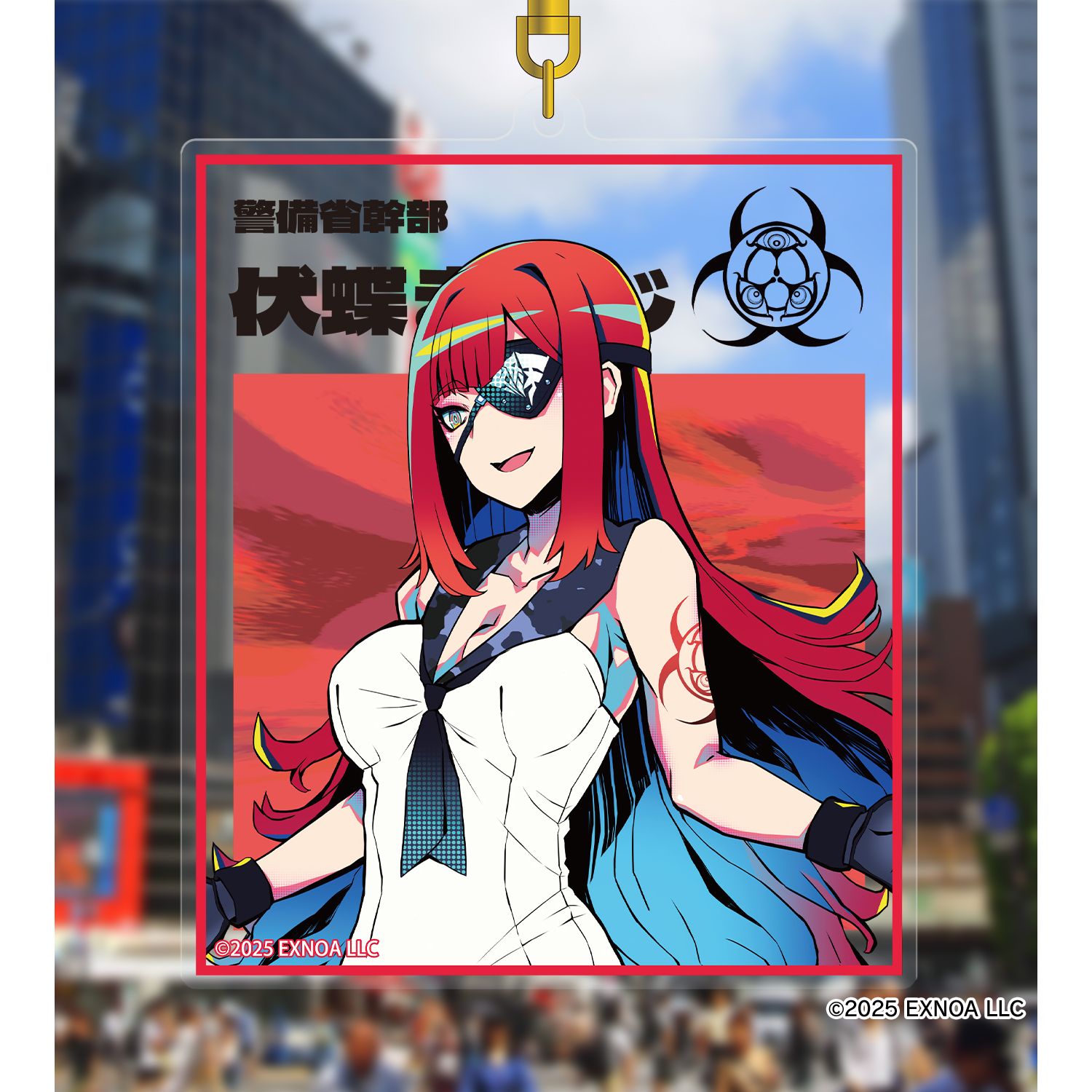終天教団 伏蝶まんじ BIGアクリルキーホルダー Image 3 | AniSmile