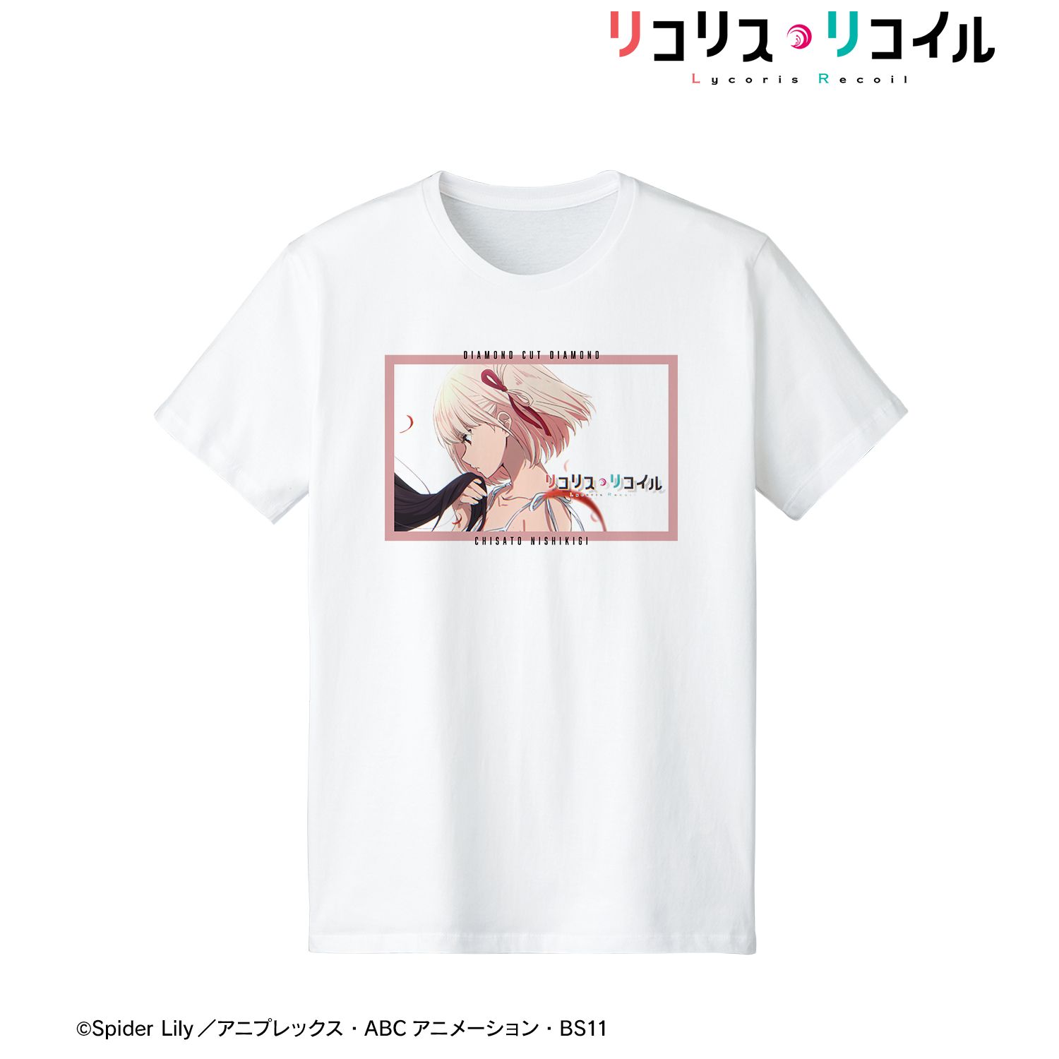 TVアニメ「リコリス・リコイル」 錦木千束 11話アイキャッチTシャツレディース(サイズ/L) 画像 2 | AniSmile