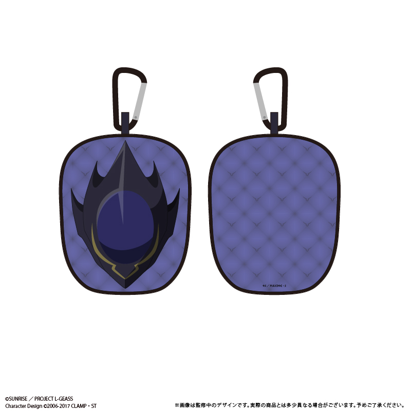 コードギアス 反逆のルルーシュ ゼロ仮面クリアポーチ Image 2 | AniSmile