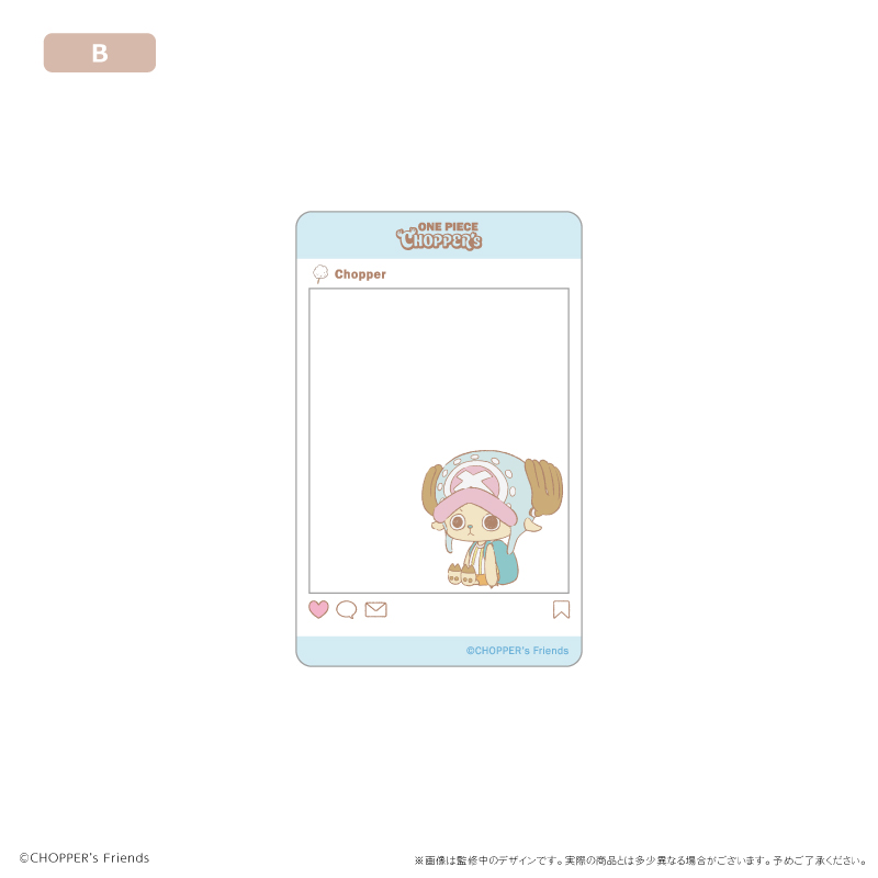 CHOPPER’s SNS風クリアカード B Image 2 | AniSmile