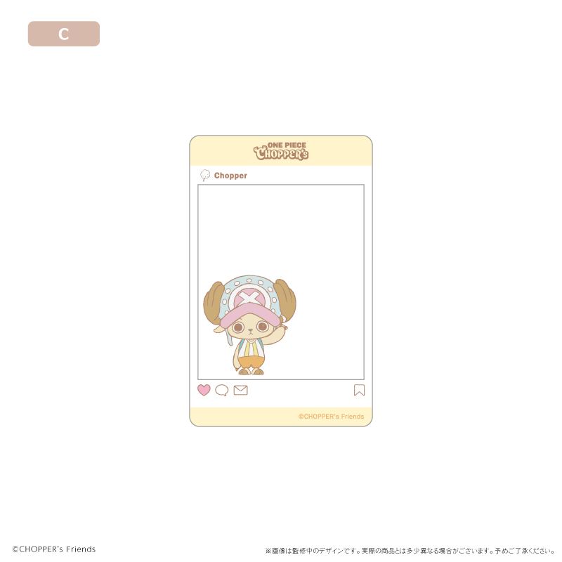 CHOPPER’s SNS風クリアカード C - official product image | AniSmile