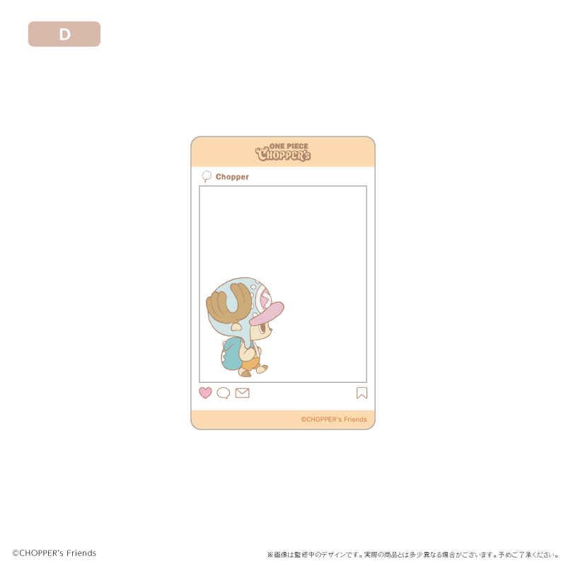 CHOPPER’s SNS風クリアカード D Image 2 | AniSmile