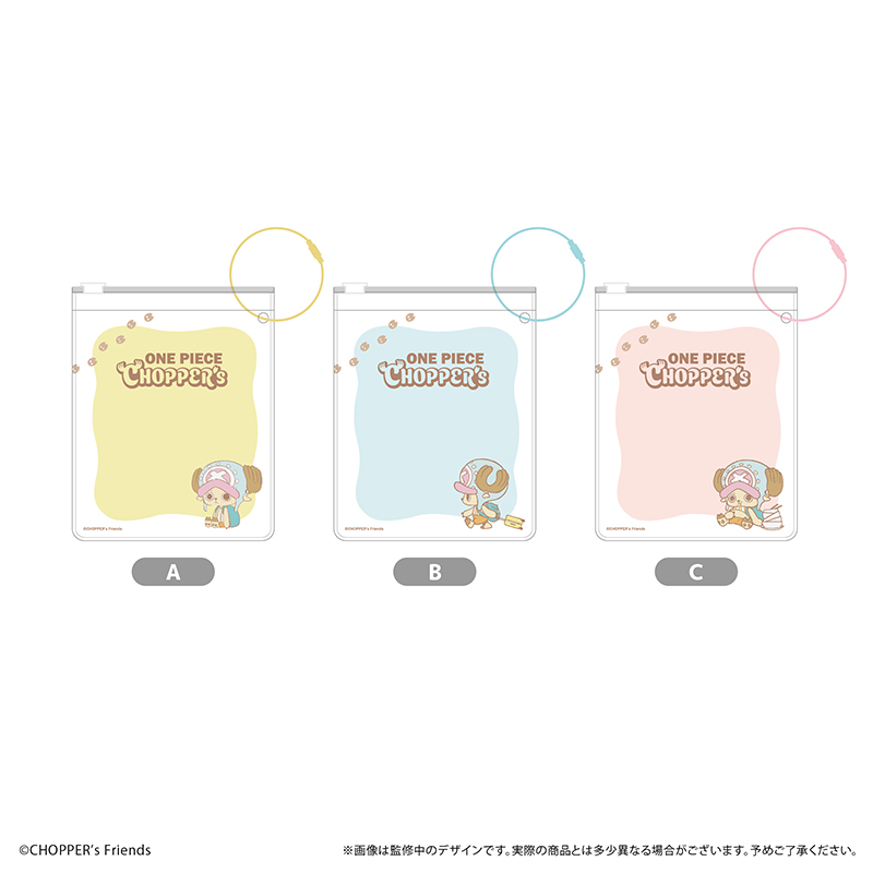 CHOPPER’s クリアジッパーケース C Image 2 | AniSmile