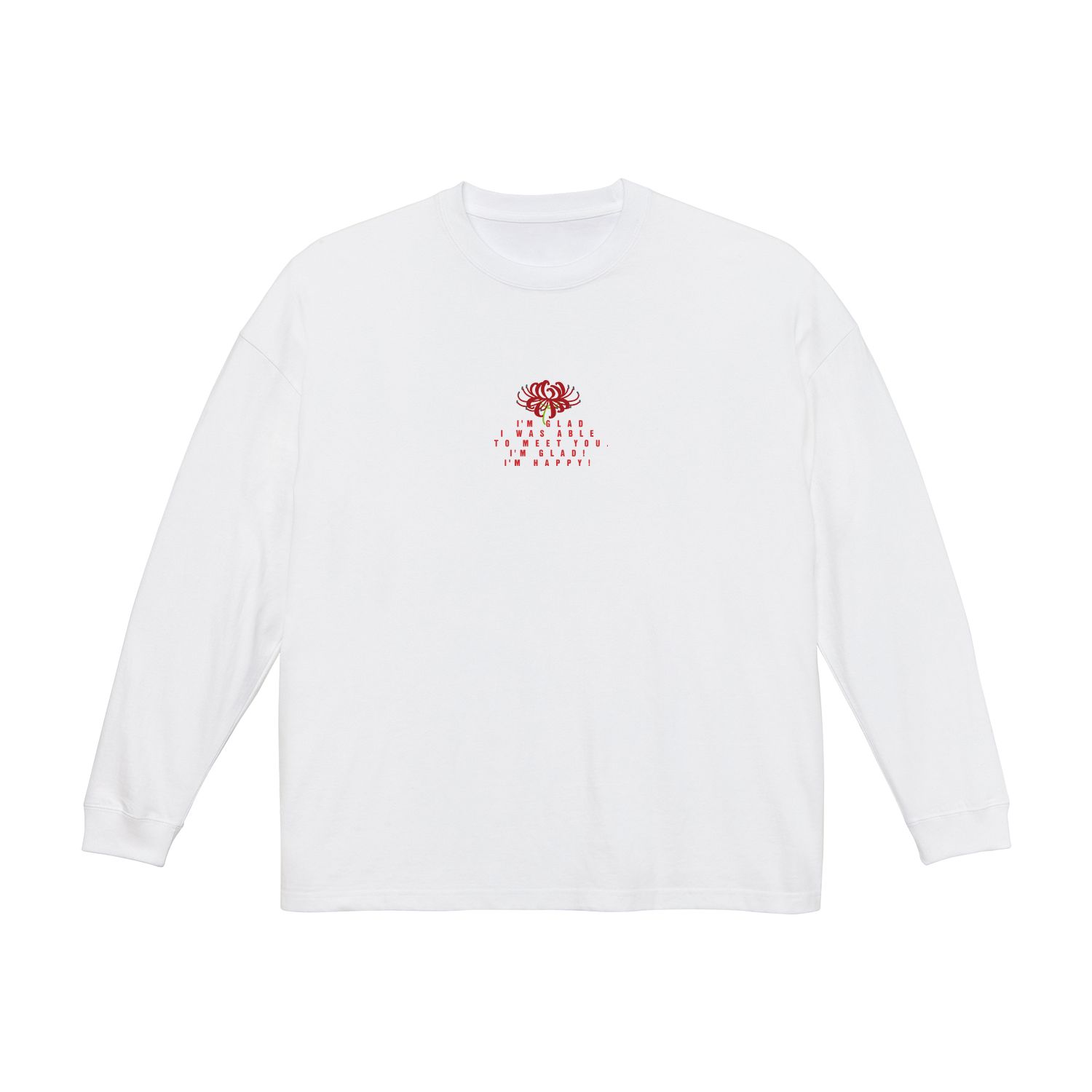 TVアニメ「リコリス・リコイル」 描き下ろしイラスト 錦木千束 着用BIGシルエットロングTシャツユニセックス(サイズ/XL) - AniSmile