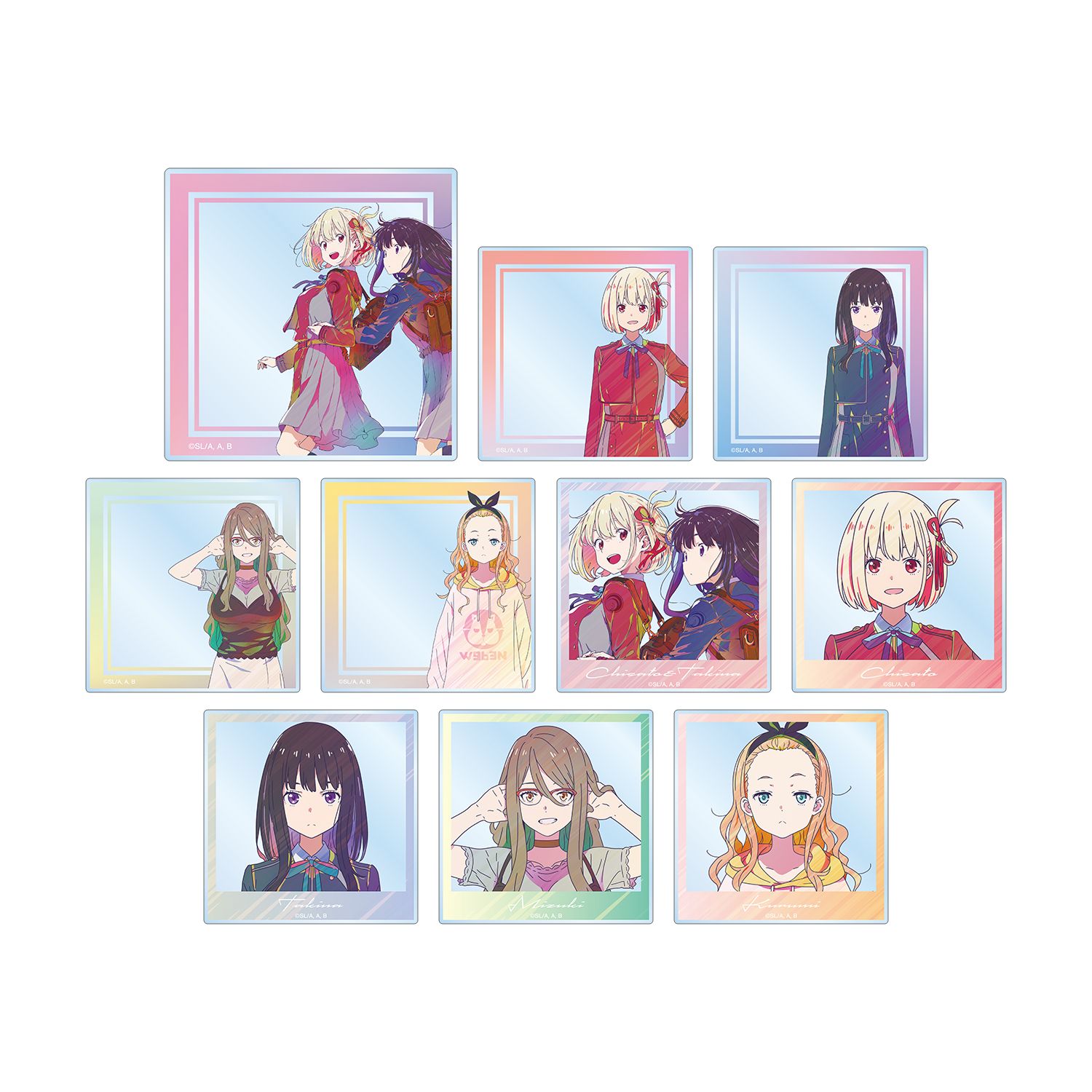 TVアニメ「リコリス・リコイル」 トレーディング Ani-Art clear label アクリルカード(単位/単品) 画像 3 | AniSmile