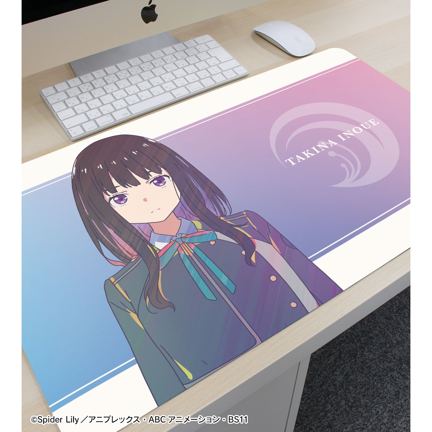 TVアニメ「リコリス・リコイル」 井ノ上たきな Ani-Art clear label マルチデスクマット 画像 3 | AniSmile