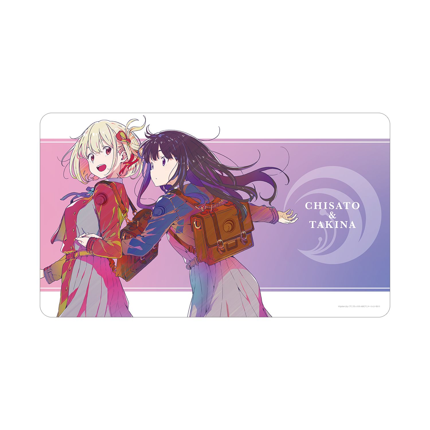 TVアニメ「リコリス・リコイル」 錦木千束&井ノ上たきな Ani-Art clear label マルチデスクマット 画像 2 | AniSmile