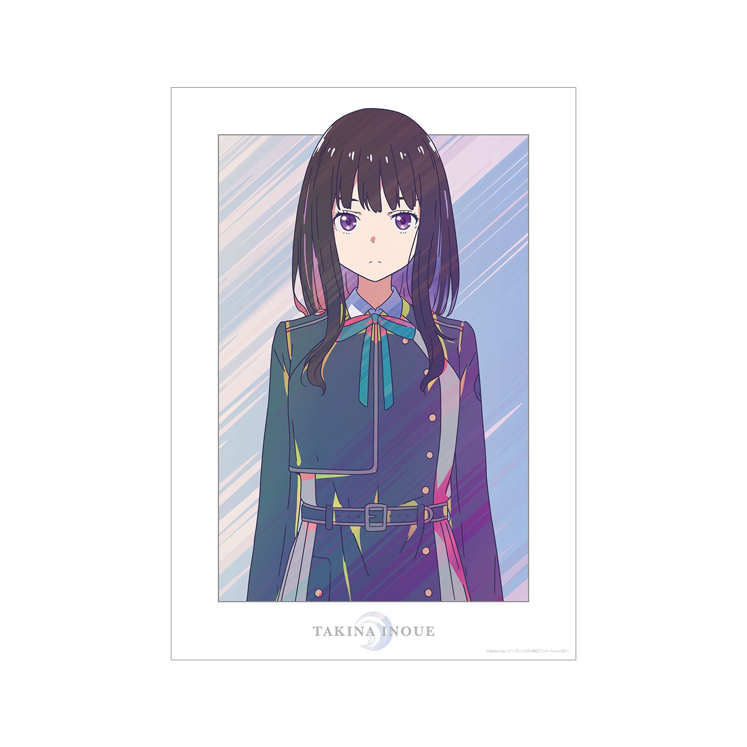 TVアニメ「リコリス・リコイル」 井ノ上たきな Ani-Art clear label A3マット加工ポスター - AniSmile