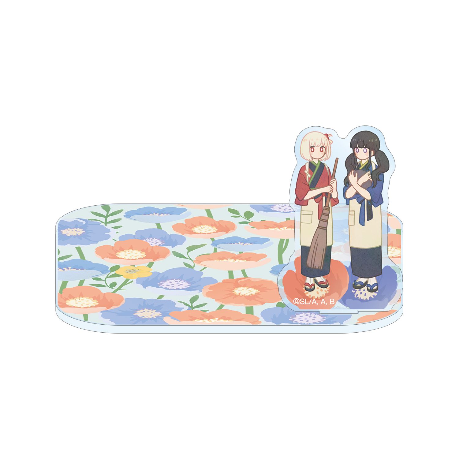 TVアニメ「リコリス・リコイル」 錦木千束&井ノ上たきな Botania アクリルスタンド付きコースター ver.C - AniSmile