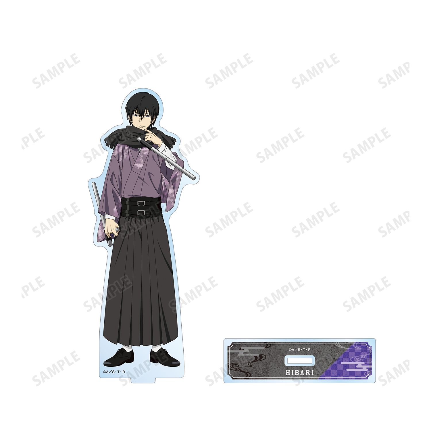 TVアニメ『家庭教師ヒットマンREBORN!』 描き下ろし 雲雀 恭弥 和洋折衷ver. BIGアクリルスタンド 画像 6 | AniSmile