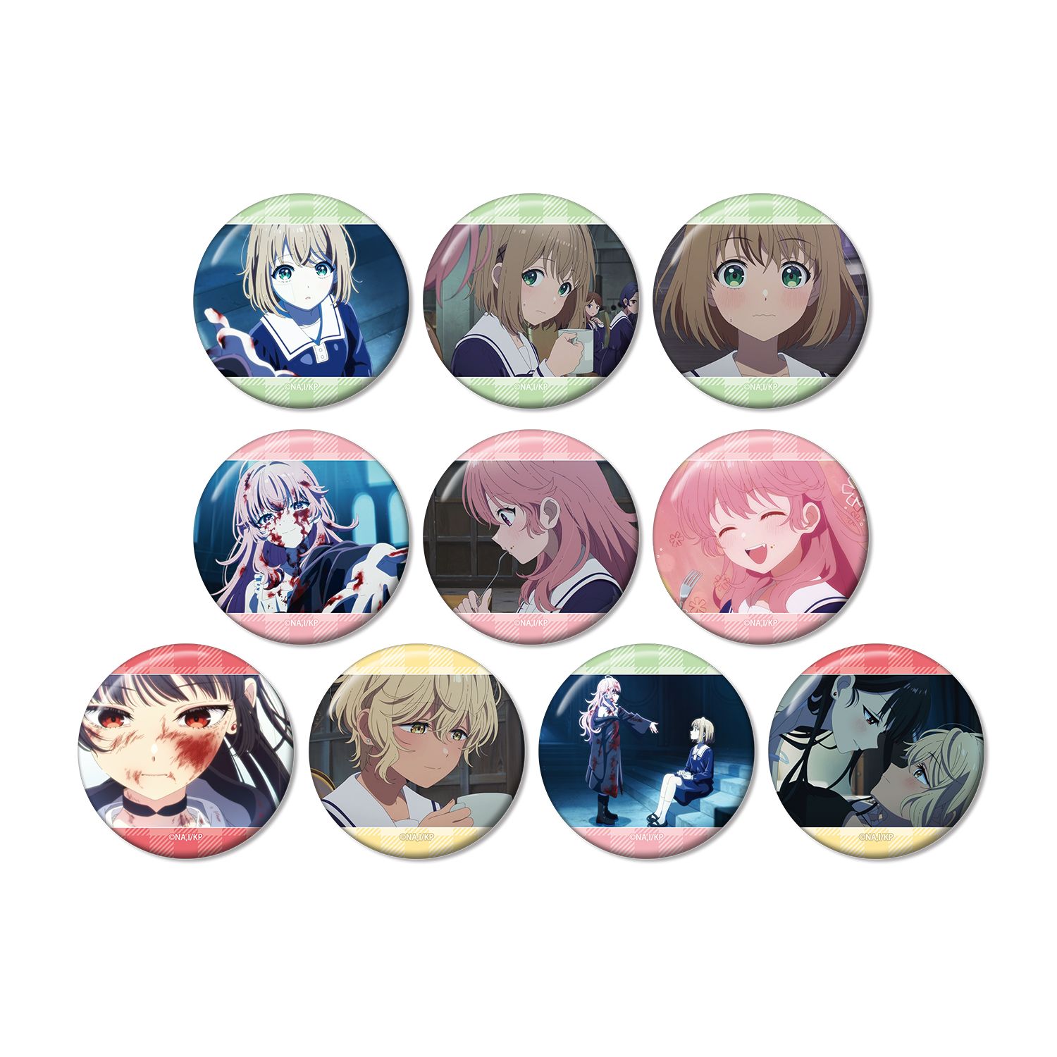 TVアニメ「きみが死ぬまで恋をしたい」 トレーディング場面写缶バッジ(単位/単品) - AniSmile